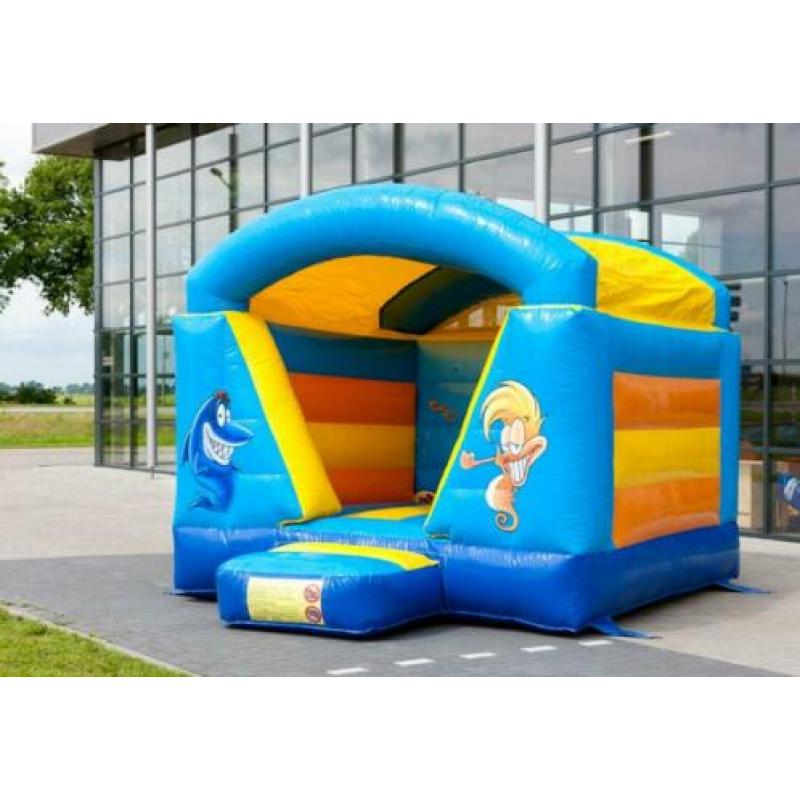 Koe springkussen , 4 bij 5 meter , erg leuk, te huur