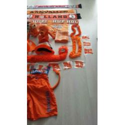 Diverse oranje leeuwen en leeuwinnen artikelen € 40,00