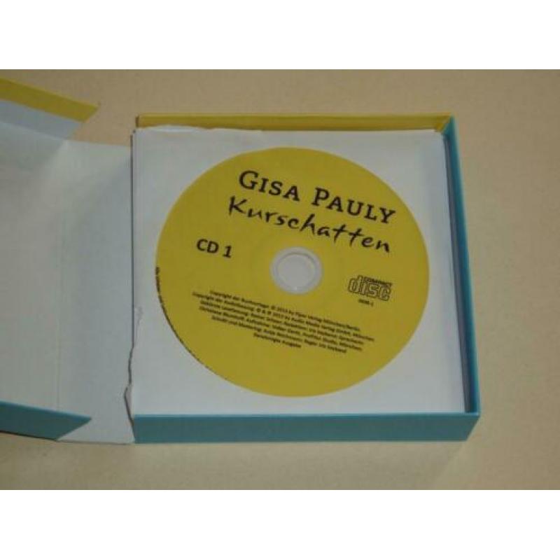 11 CD box luisterboek Sylt krimi Gisa Pauly - Kurschatten