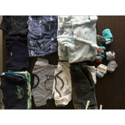 Jongenskleren maat 62, 25 stuks, merk en non-merk
