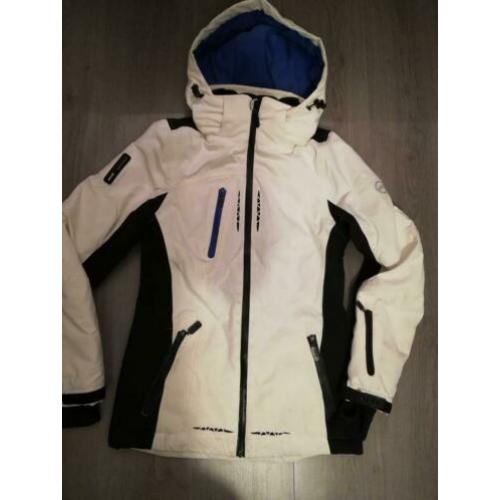 Skijack Human Nature dames wit maat XS