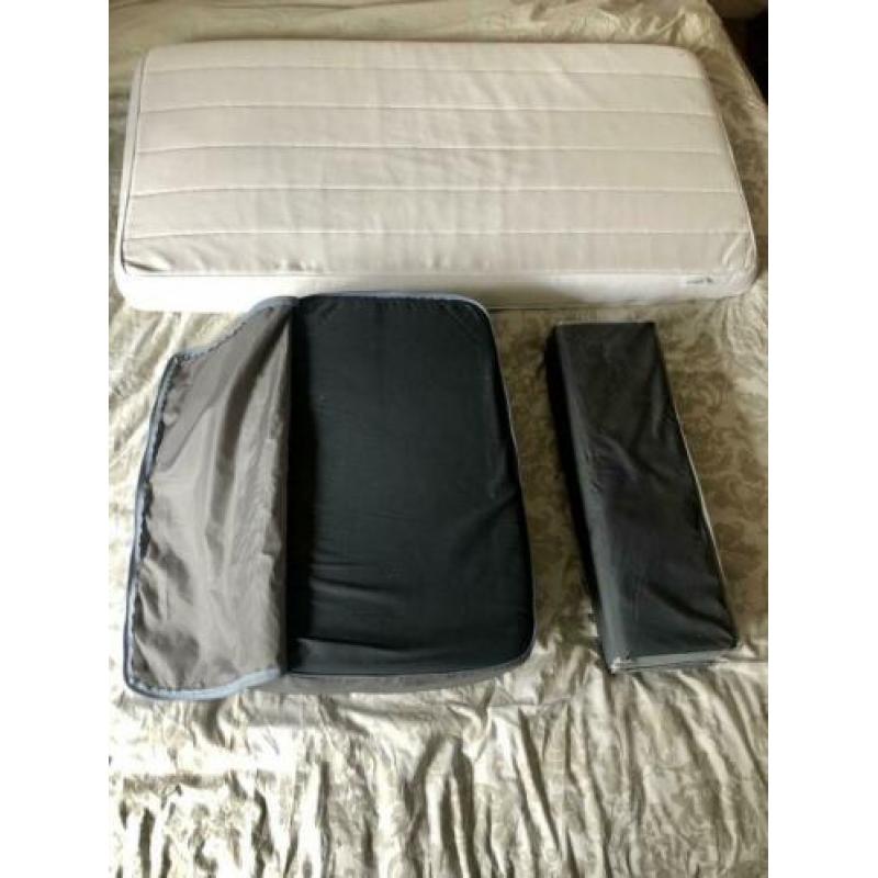 Campingbed Koelstra compleet met extra matras en dekbed