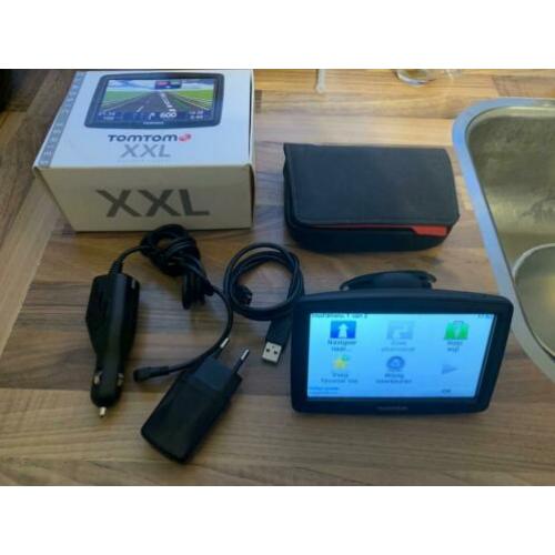 TomTom XXL in zeer goede staat incl nieuwste w Europa kaart