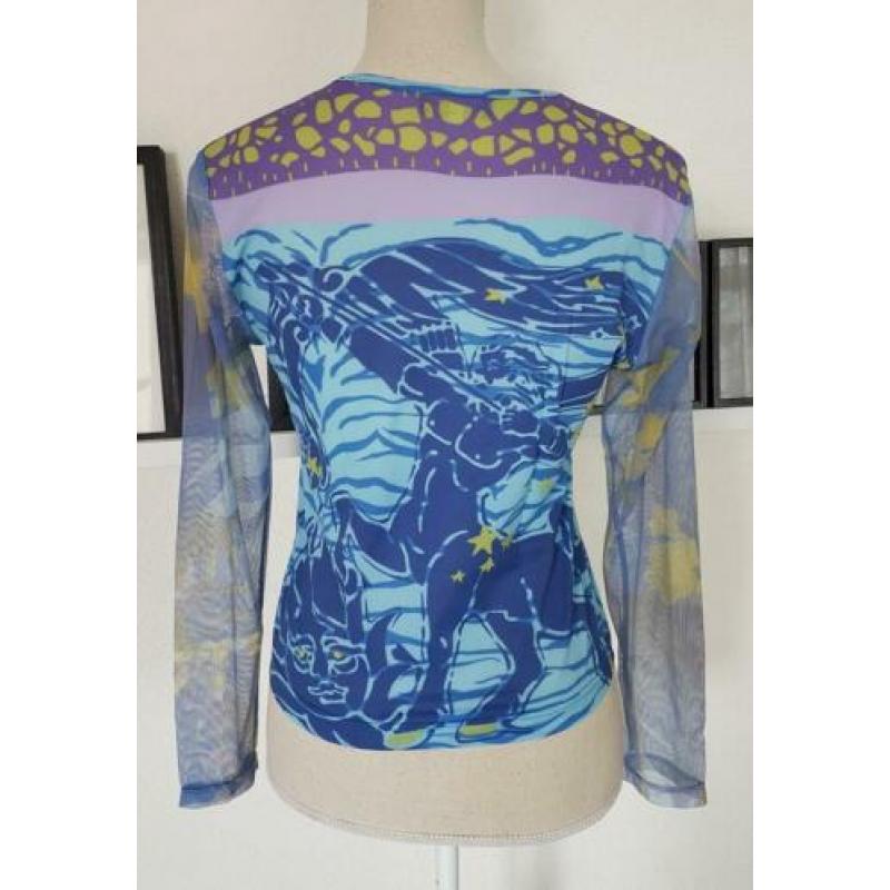 Lief shirt blauwe tinten ZIDANE