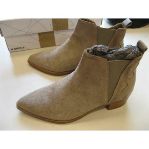 Bronx enkel laarsjes maten 36 en 37 bruin