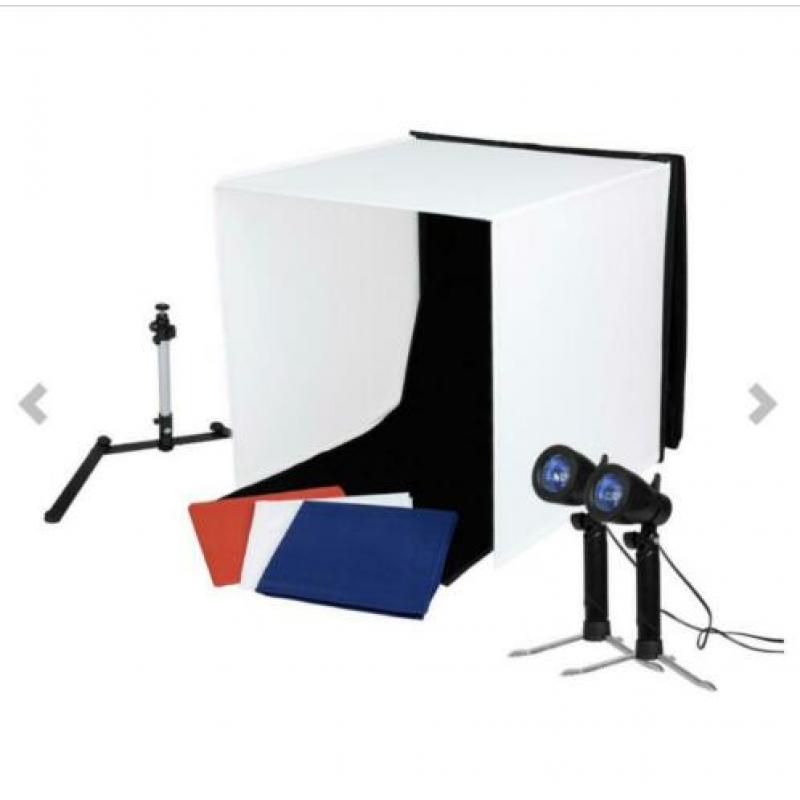 Caruba Portable Fotostudio Halogeen 60x60x60cm