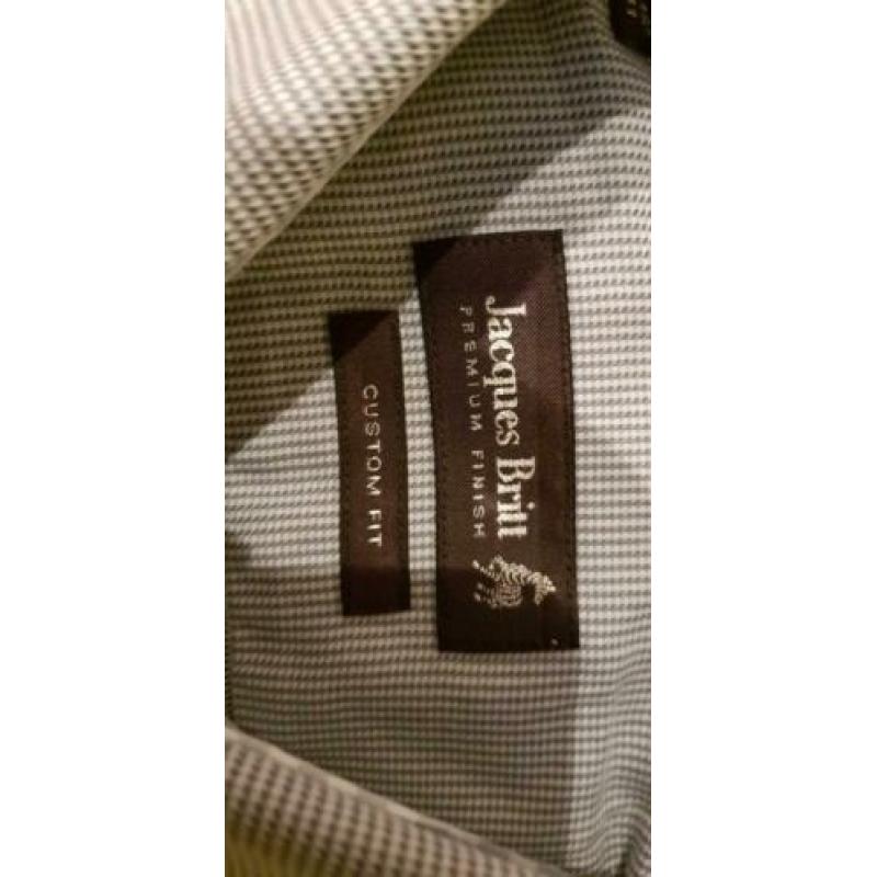 acques Britt custom fit herenoverhemd maat L, 16/41