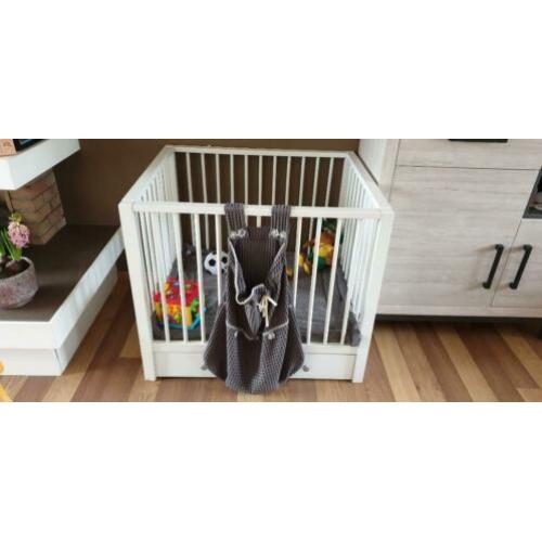 Witte Box incl. Boxkleed en Koeka Boxzak