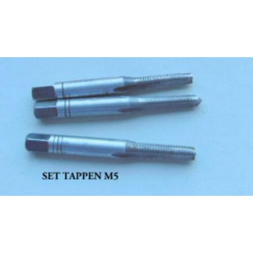 Metrische tappen en snijplaten in bijna alle maten.