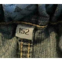 Great North blauwe denim short maat 152