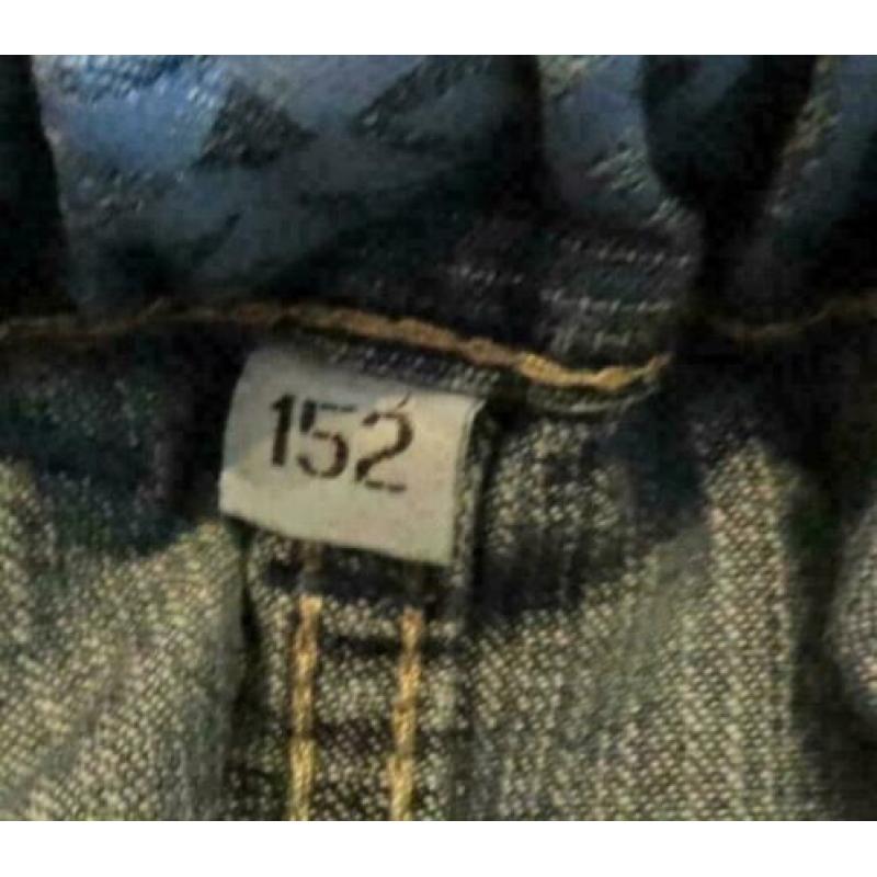 Great North blauwe denim short maat 152