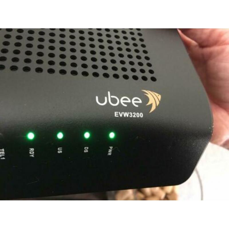 Ubee evw 3200 modem/router