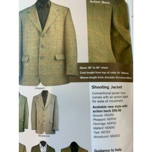 Aangeboden: nieuwe Engelse tweed kleren/pakken