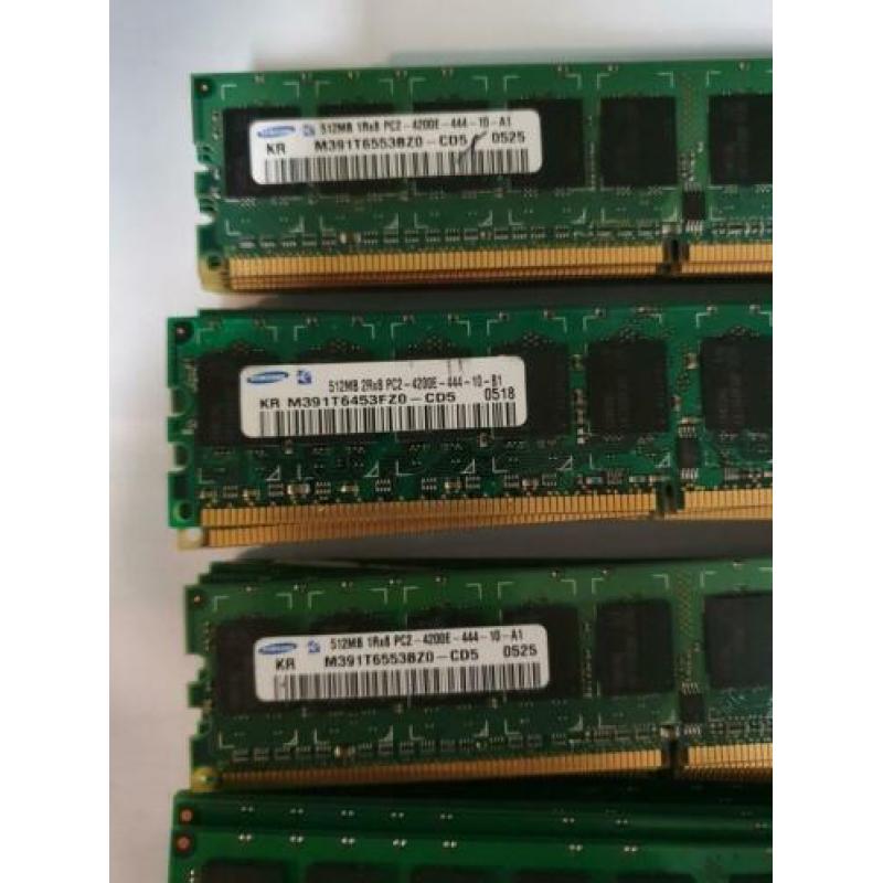 Partij DDR2 512MB Desktop geheugen PC2-4200 533 CL4 6400 800