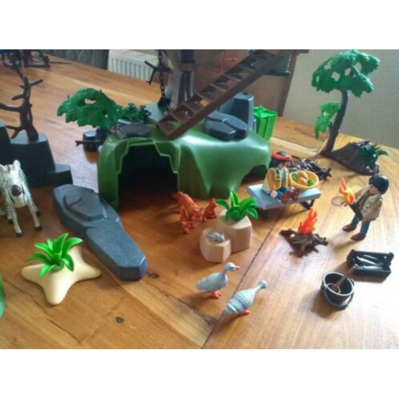 Playmobil boomhut en safari