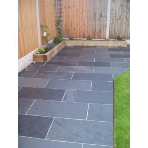 AANBIEDING Mustang leisteen terrastegels 40x80 cm