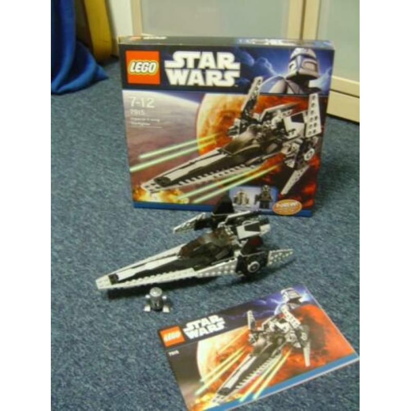 Lego Star Wars 7915 Imperial V-wing starfighter uit 2011!