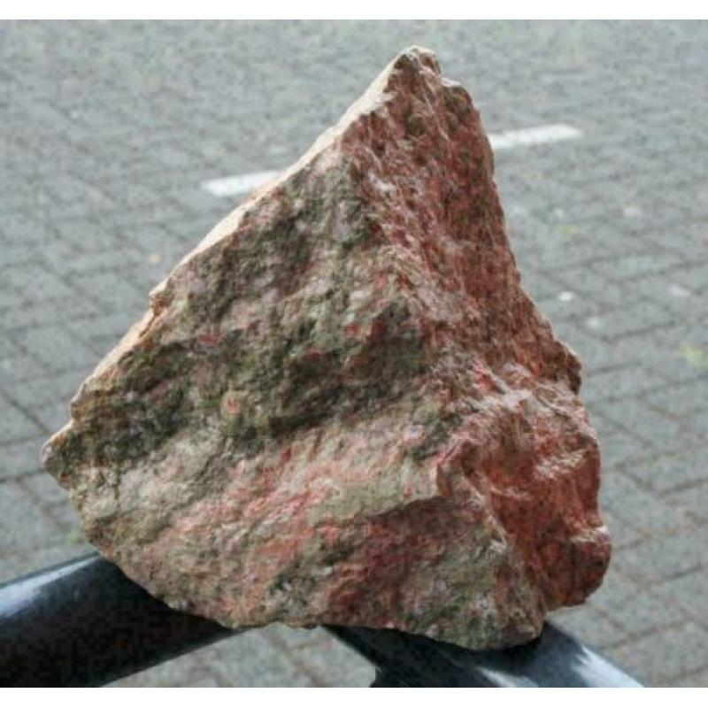 Groot stuk, pastelkleurig UNAKIET van de Typelocatie, 4 kilo