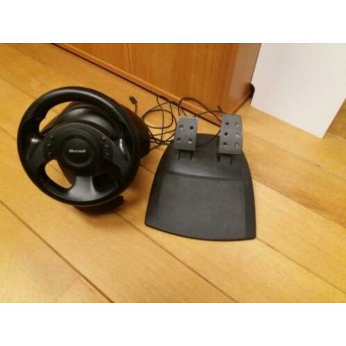 Microsoft race stuur met pedalen