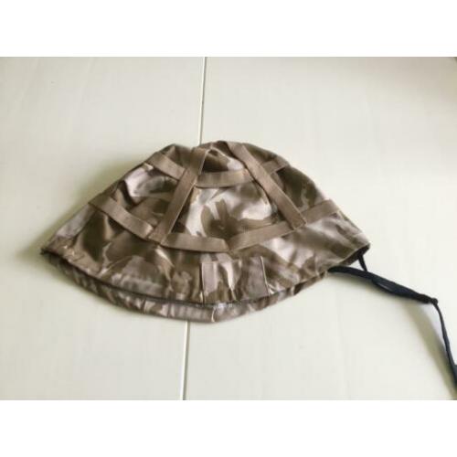 Britse helmcover,size small,desert,irak,Afghanistan uitzendi