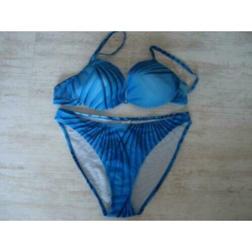 Blauwe bikini maat XL Bh B