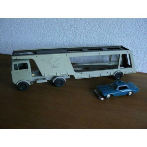 BIG plastic toy truck West Germany en Eldon plastic car