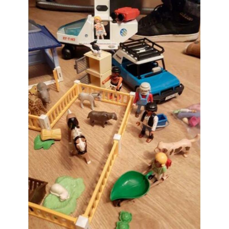 Vintage playmobil geobra vanaf '73 boerderij auto spaceshutt