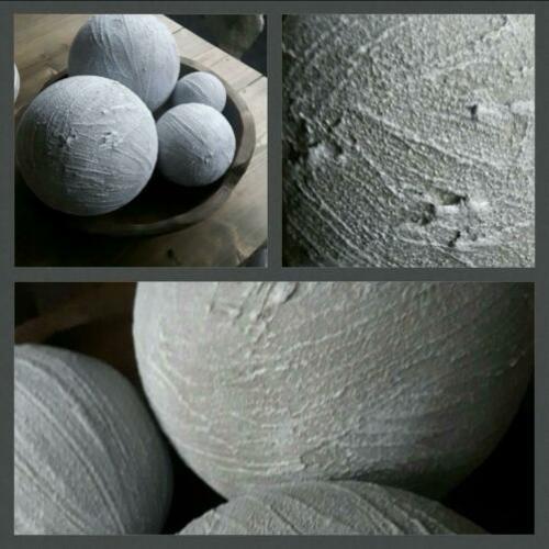 Stoer Sober Vergrijsd XL bollen ballen betonlook