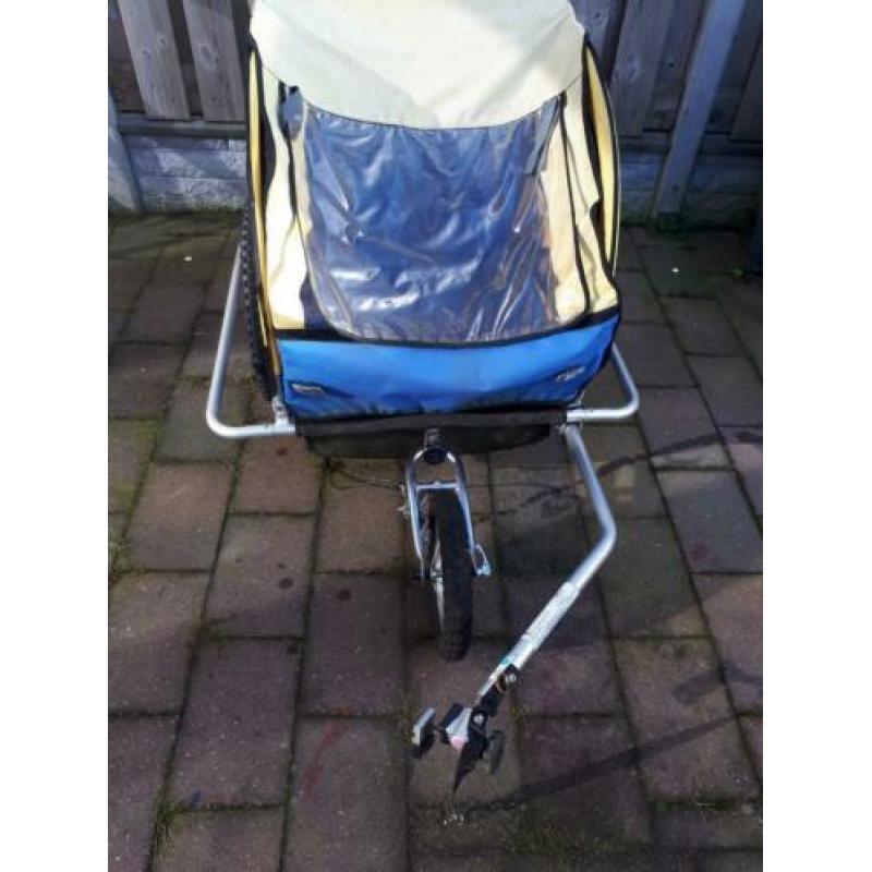 Fietskar met handrem