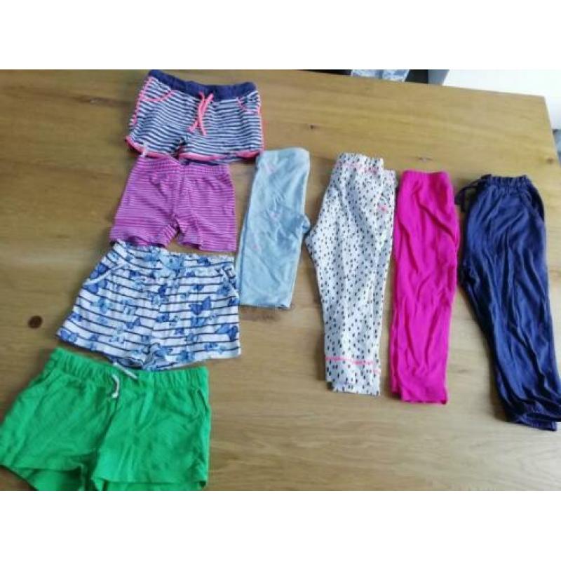 Pakket voorjaar/zomer meisje92 kortebroeken leggings Broeken