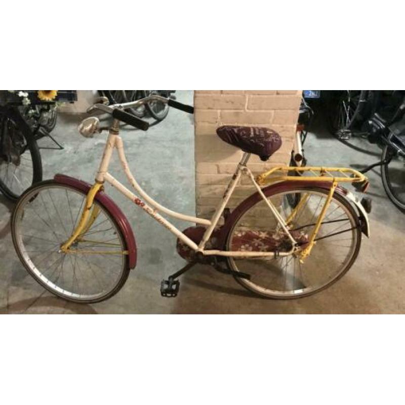 Omafiets Zuiderzee 26 inch en losse fietsonderdelen