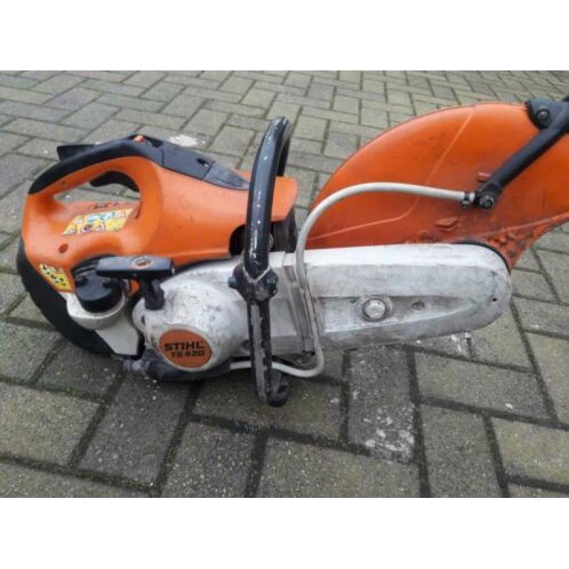 Stihl TS 420 doorslijper motorslijper bandenzaag motorzaa