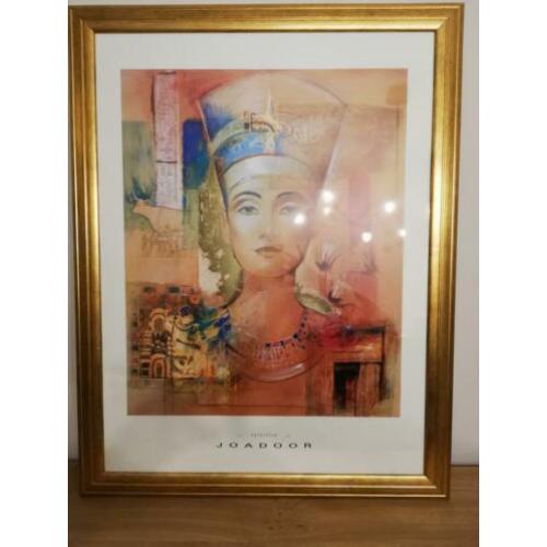 Houten gouden lijst-nefertite-joadoor-nieuw