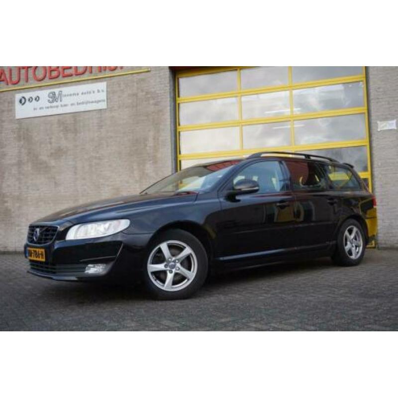 Volvo V70 2.0 D3 150PK Dynamic Black Edition BJ2015 LED V+A