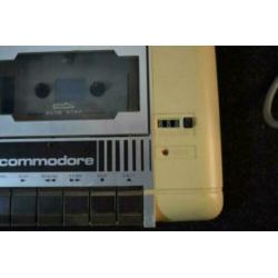 Commodore 64 tapedrive datarecorder games boeken 6502 etc