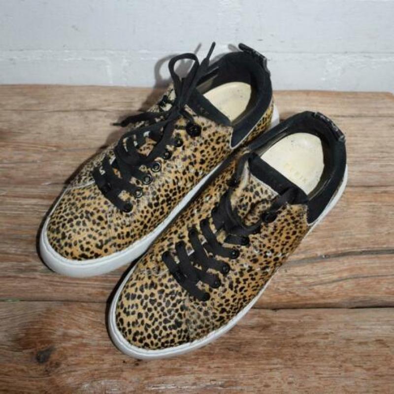 Nubikk - Prachtige leren sneakers maat 37 - Leopardprint