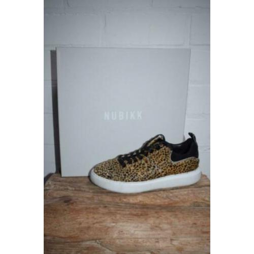 Nubikk - Prachtige leren sneakers maat 37 - Leopardprint