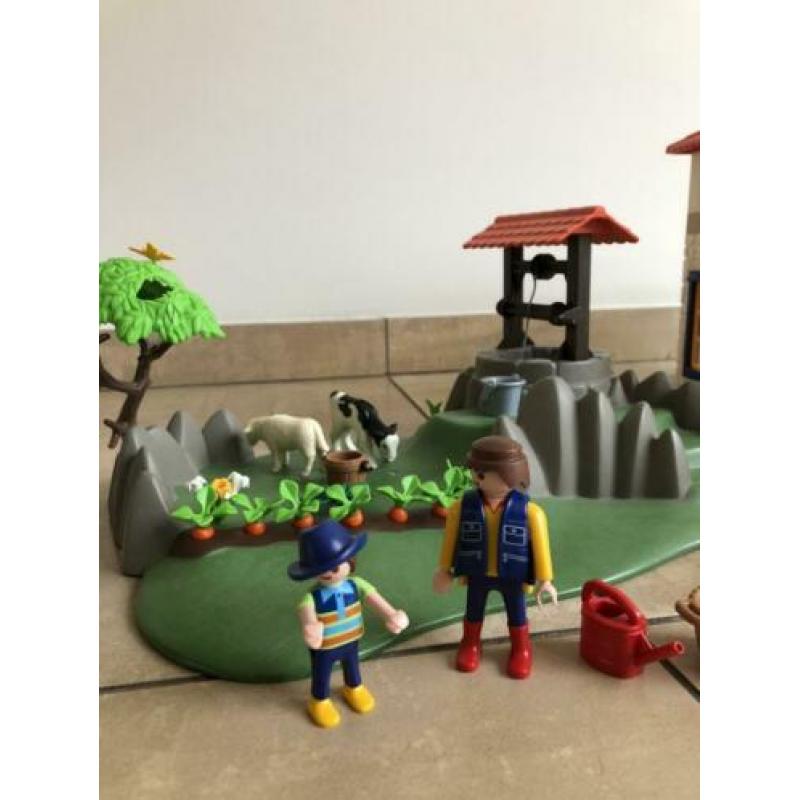Woonhuis en boerentuin Playmobil