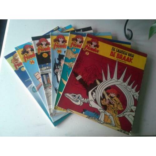 Franka originele delen 7,8,10,12,14,17 van Henk Kuijpers