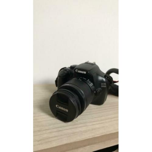 Spiegelreflexcamera canon Eos 1100D met kitlens 18-55 mm