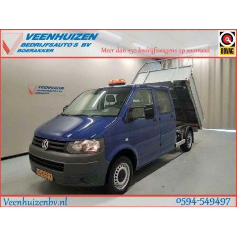 Volkswagen Transporter 2.0TDI Dubbele Cabine Pick-Up 3-Zijdi