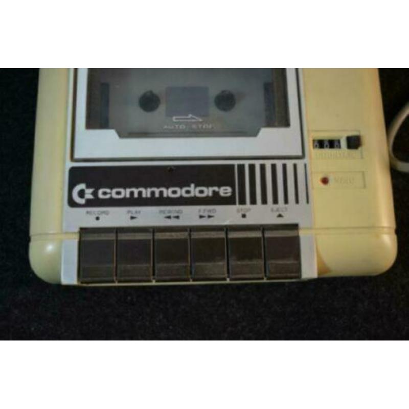 Commodore 64 tapedrive datarecorder games boeken 6502 etc