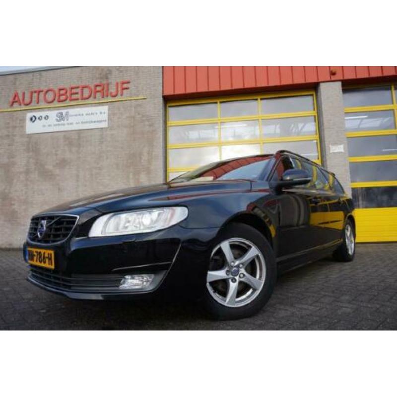 Volvo V70 2.0 D3 150PK Dynamic Black Edition BJ2015 LED V+A