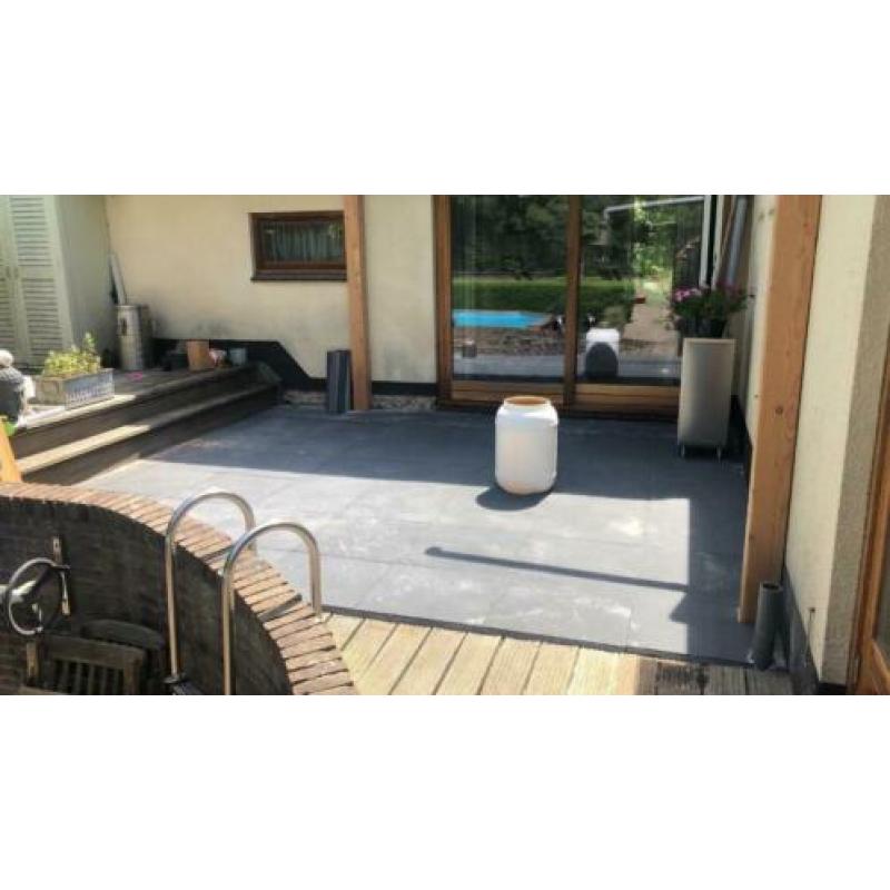 Goedkope Betontegel | Antraciet 60x60 A-keus
