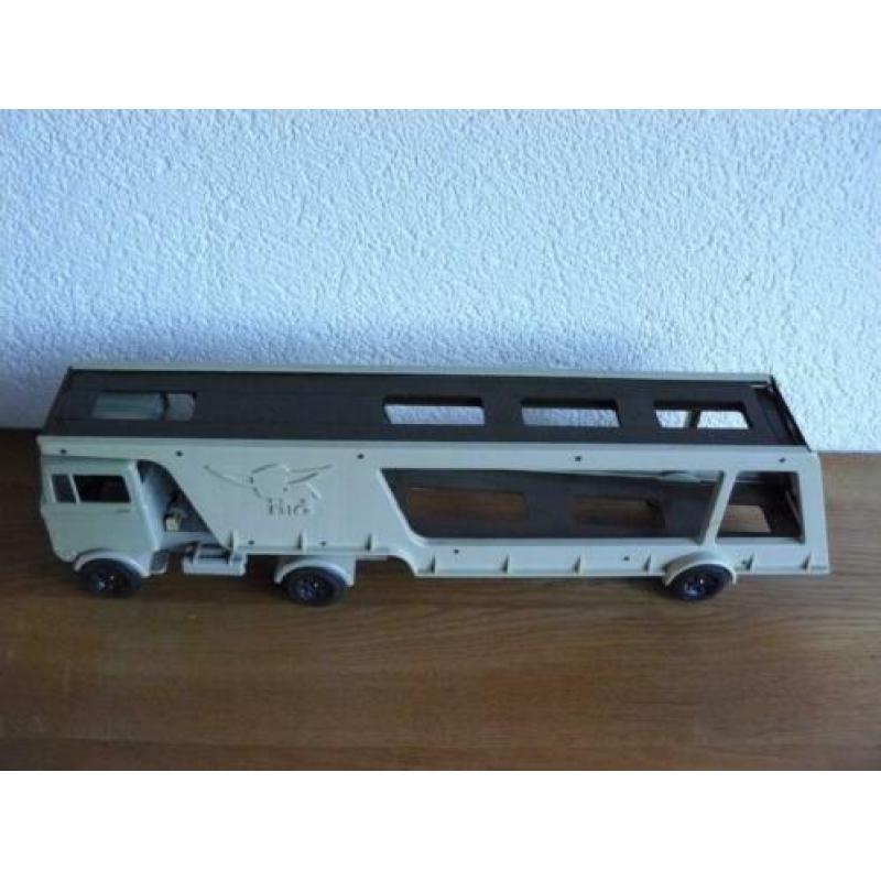 BIG plastic toy truck West Germany en Eldon plastic car