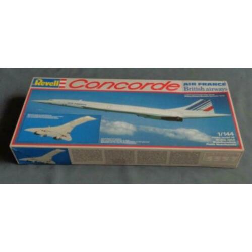 1983 REVELL 4739 Concorde Air France British Airways 1:144 p