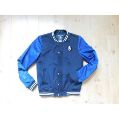 Stoer zomerjack van Coolcat zwart met blauw mt 176 / S