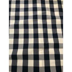Heren overhemd XL Twinlife blauw geblokt