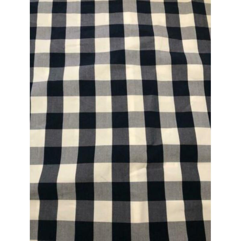 Heren overhemd XL Twinlife blauw geblokt