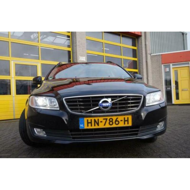 Volvo V70 2.0 D3 150PK Dynamic Black Edition BJ2015 LED V+A